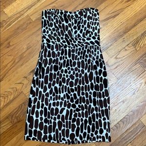 Trina Turk animal print sleeveless shift size 2
